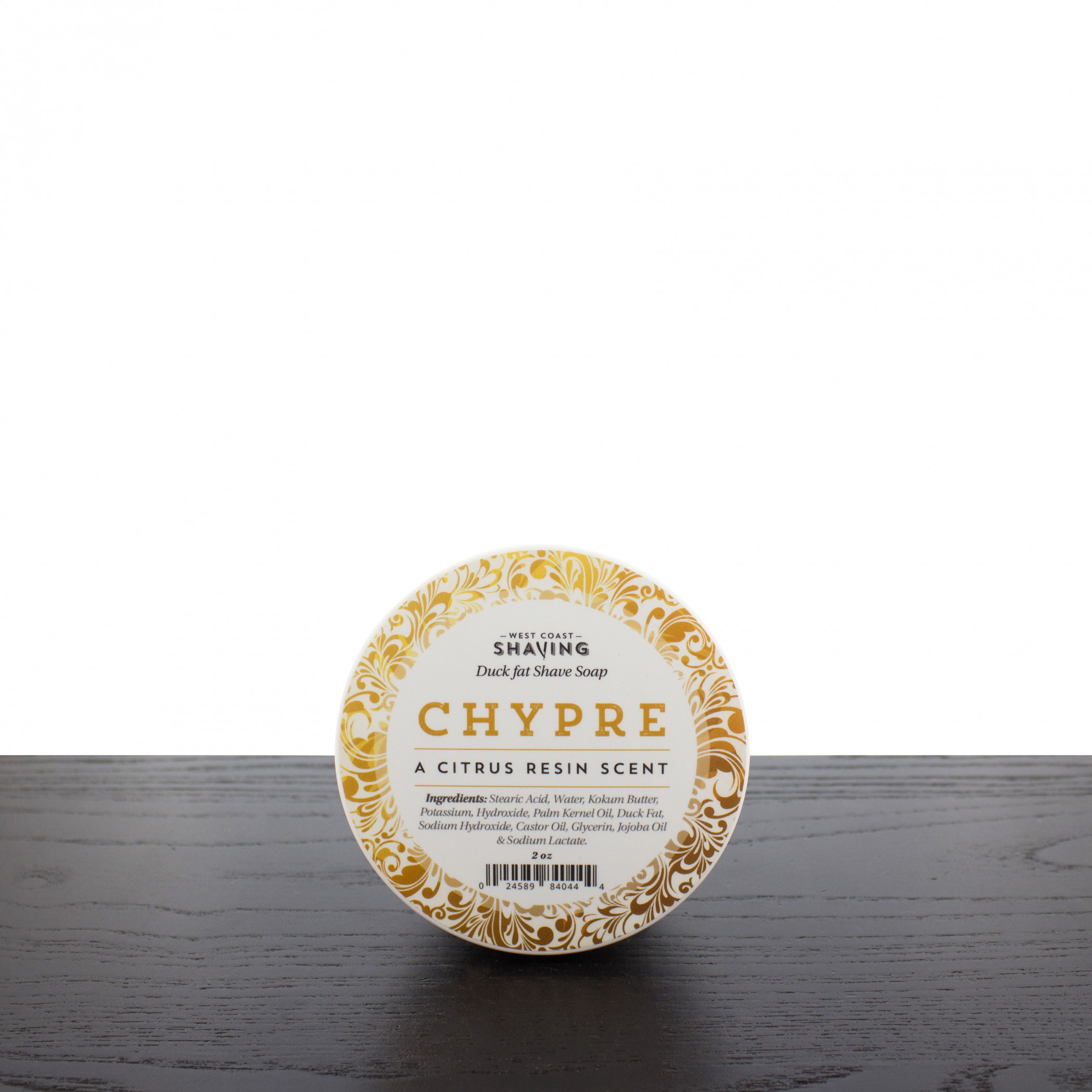 Product image 0 for WCS Duck Fat Shaving Soap, Chypre, 2 oz